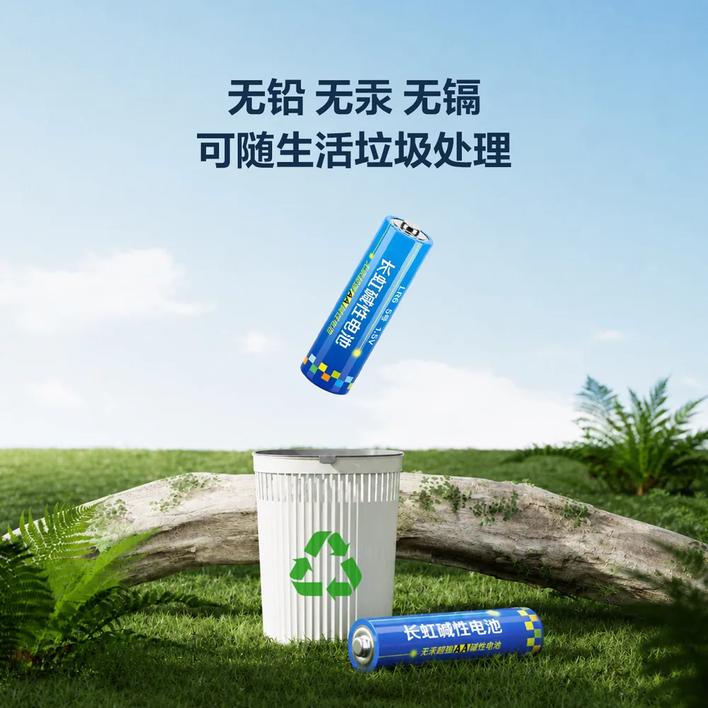 长虹新能源碱性5号7号电池24节装（细节图 2）