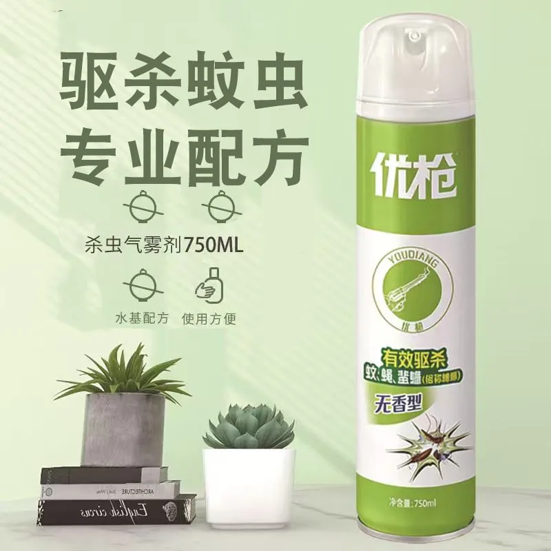 750ML优枪驱蚊喷雾