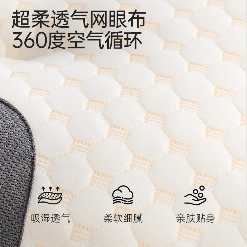 俞兆林家纺缕玥针织棉分区护颈椎低枕单只装（细节图 2）