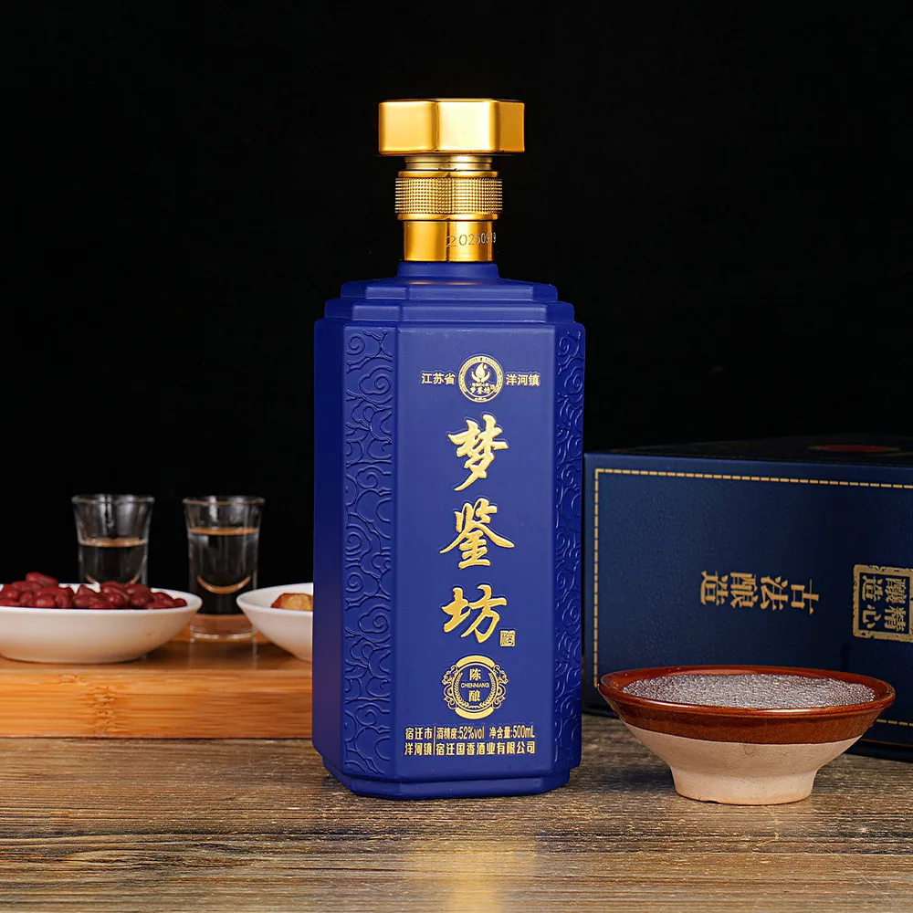 梦鉴坊浓香型52度陈酿粮食酒6瓶