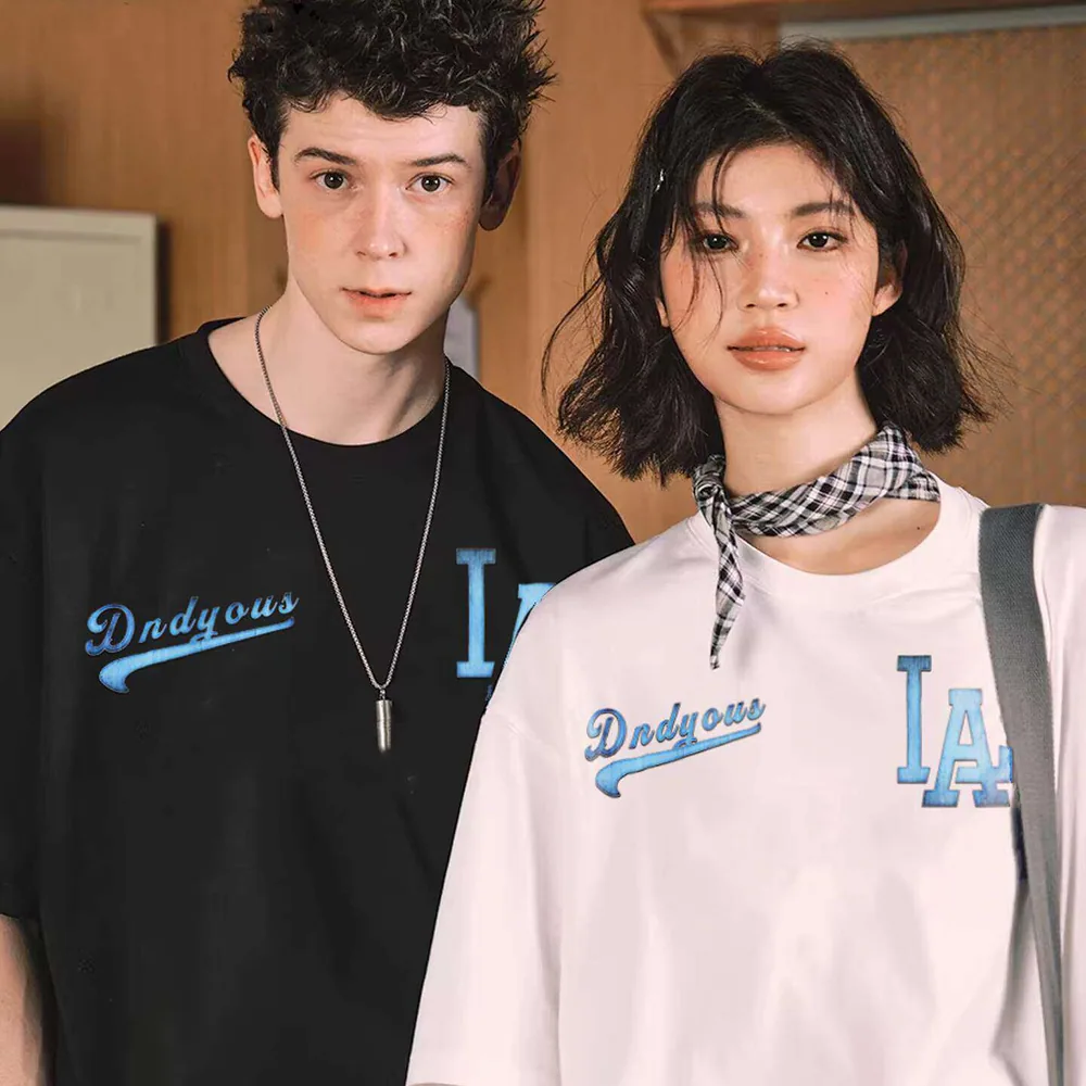BSJU纯棉宽松潮T恤男女同款（细节图 2）