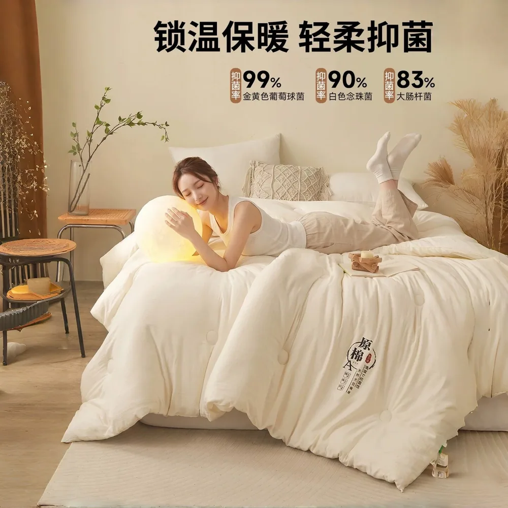 A类母婴级大豆纤维秋冬被芯 150×210cm单人款（细节图 1）
