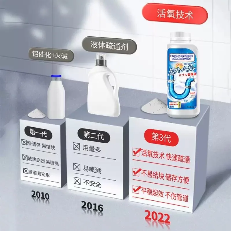 优家好物强力管道疏通剂2瓶
