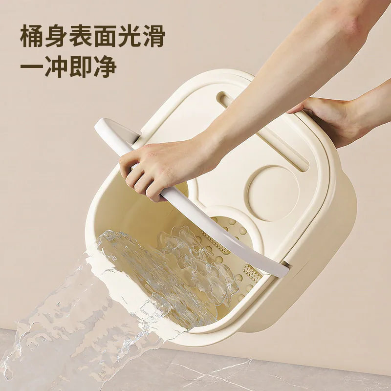 小薇优选精品加厚加高便携足浴桶45cm（细节图 1）
