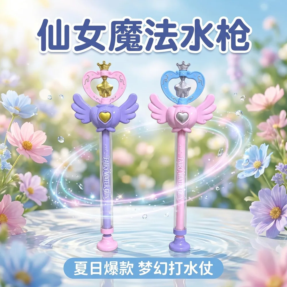 淘娱潮玩仙女魔法棒水枪