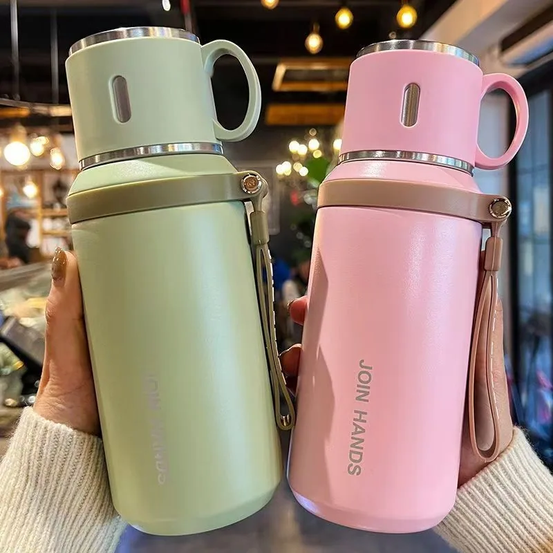 万家好物工厂仓316不锈钢保温杯600ml（细节图 1）