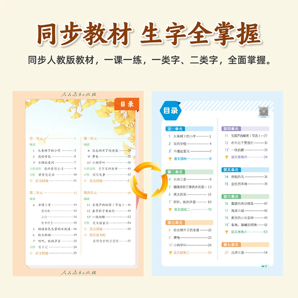 26秋写好中国字小学语文同步练字帖