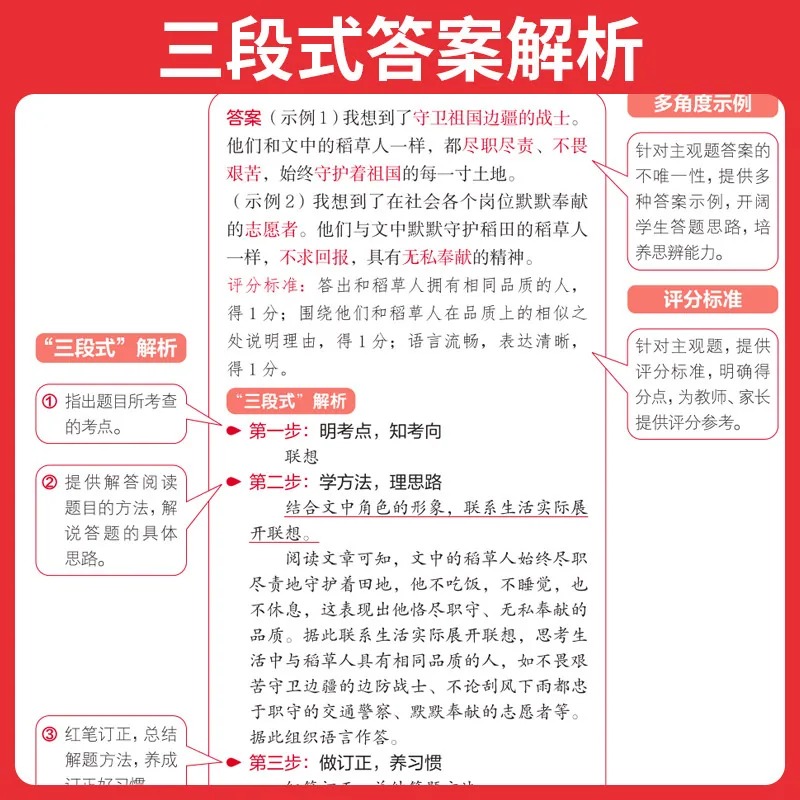 2027新版一本小学语文阅读理解100篇封面（细节图 1）