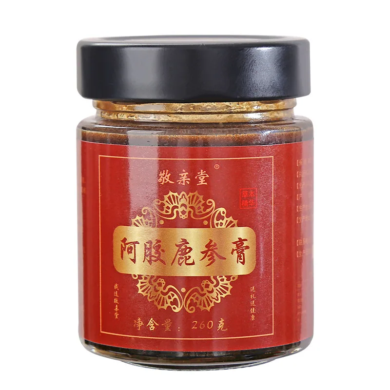 敬亲堂鹿胎膏罐装产品图（细节图 2）
