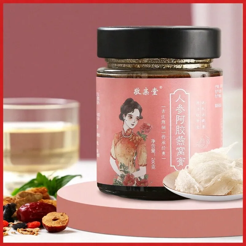 敬亲堂滋补即食人参阿胶燕窝膏