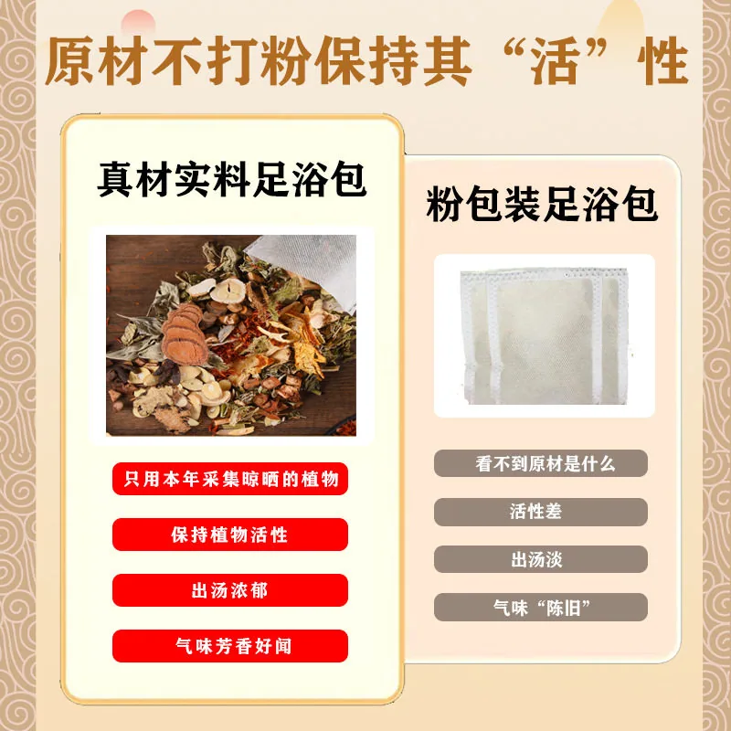 轻山悦色草本足浴包30包分装（细节图 2）