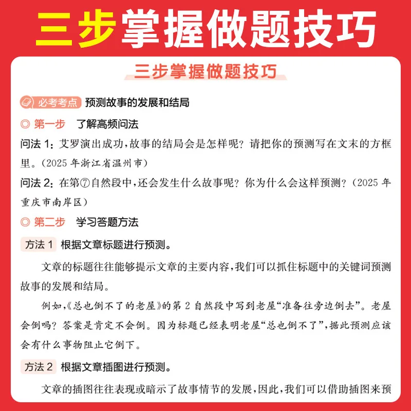 一本图书小学阅读理解80篇真题训练册（细节图 2）