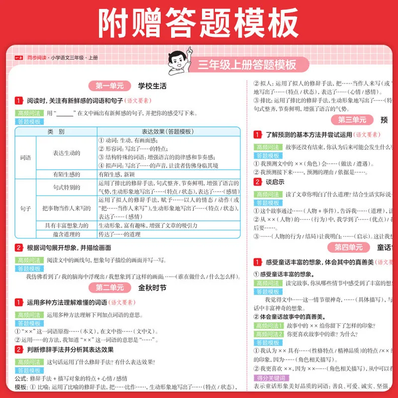 一本图书小学语文同步阅读训练100篇练习册（细节图 2）
