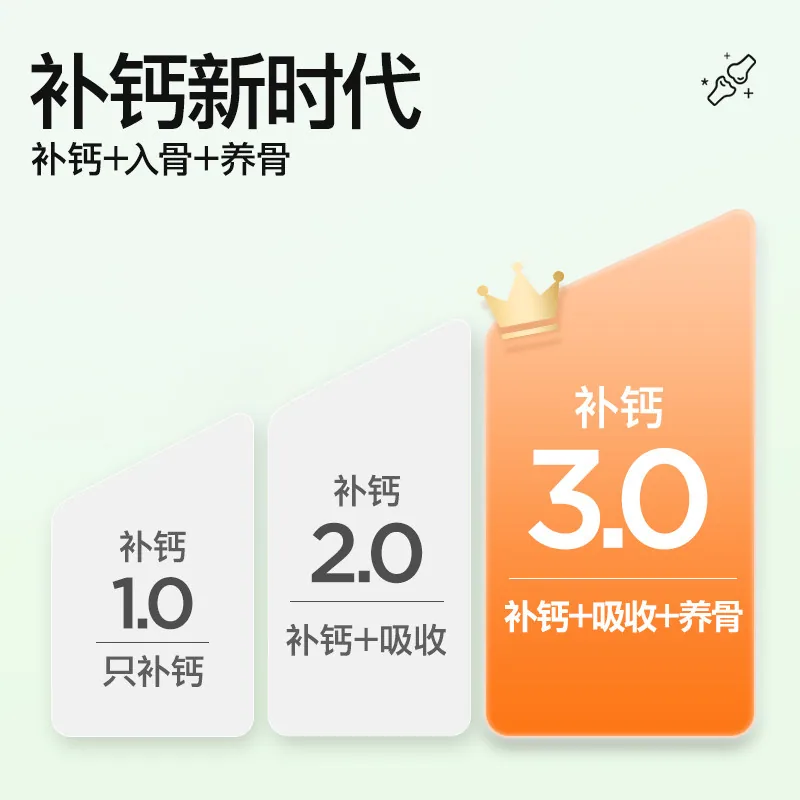 EZZ液体钙胶囊120粒*3瓶
