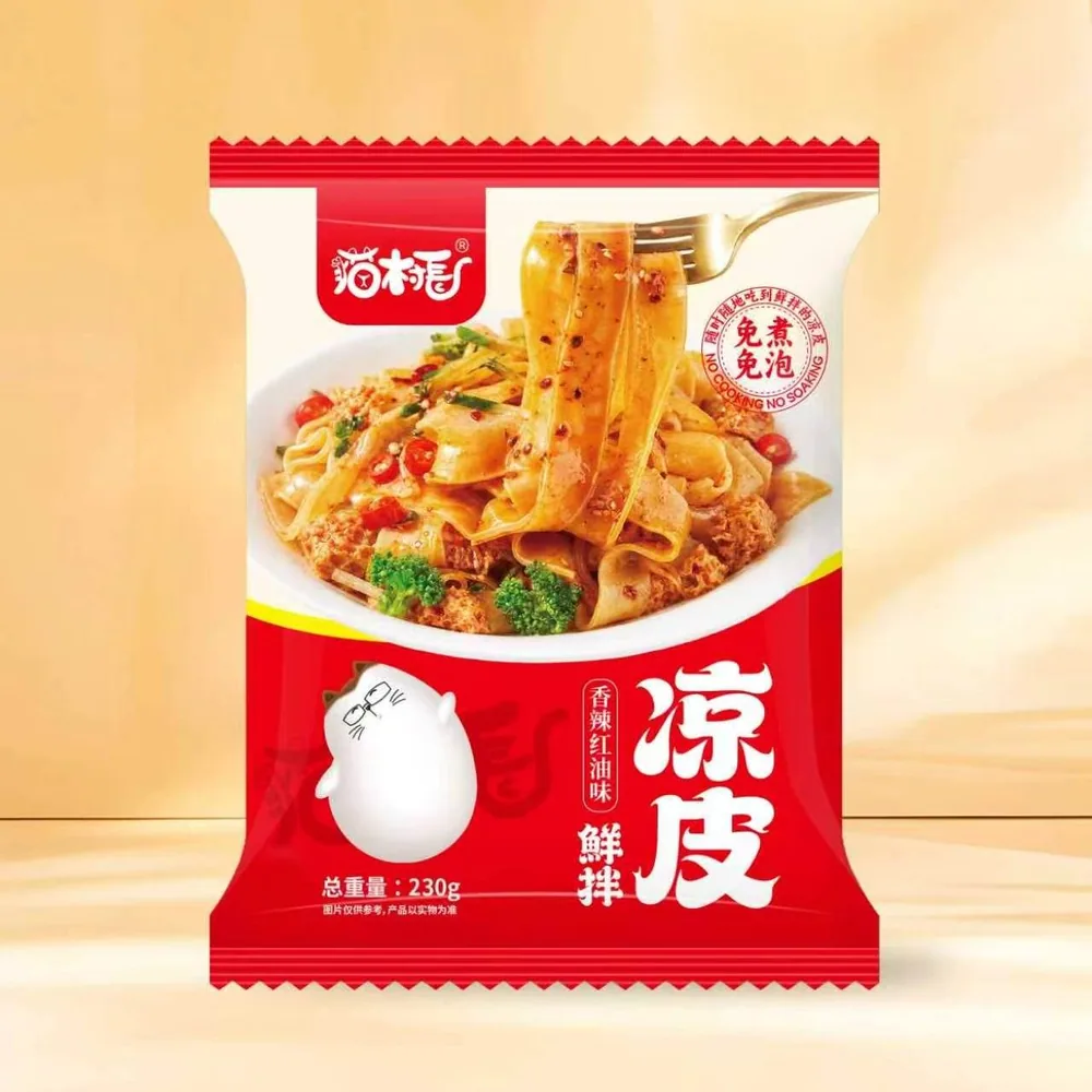 猫村长鲜拌红油麻酱凉皮230g三包装（细节图 2）