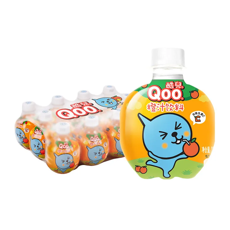 美汁源酷儿Qoo橙汁260ml*12瓶