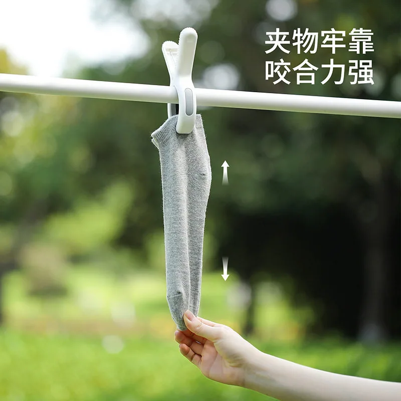 国货精选工厂无痕防风晒衣夹10个装（细节图 1）