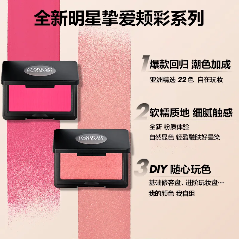 玫珂菲明星挚爱立体修容腮红1件装（细节图 2）