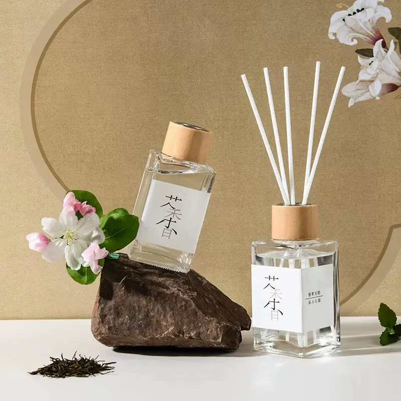 中式茶香扩香无火香薰3瓶装