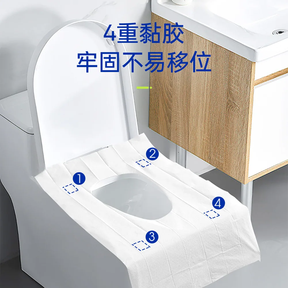 简柔湘西一次性全覆盖马桶垫10片装（细节图 1）