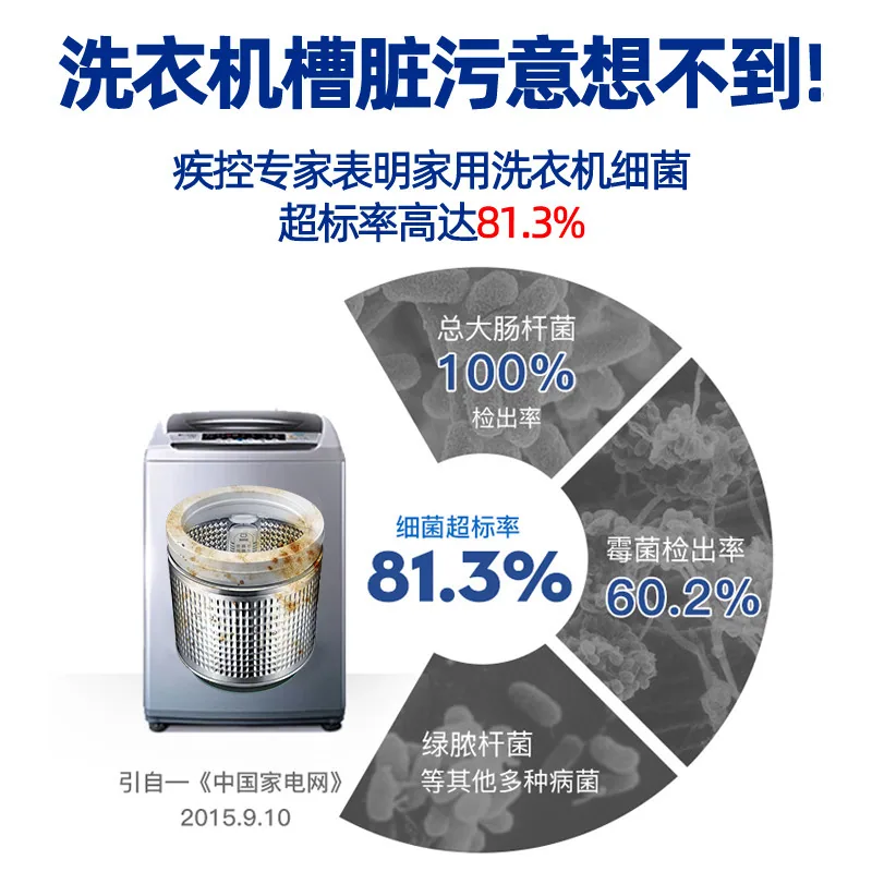 泰克斯乐洗衣机清洁剂500ml两瓶装（细节图 2）