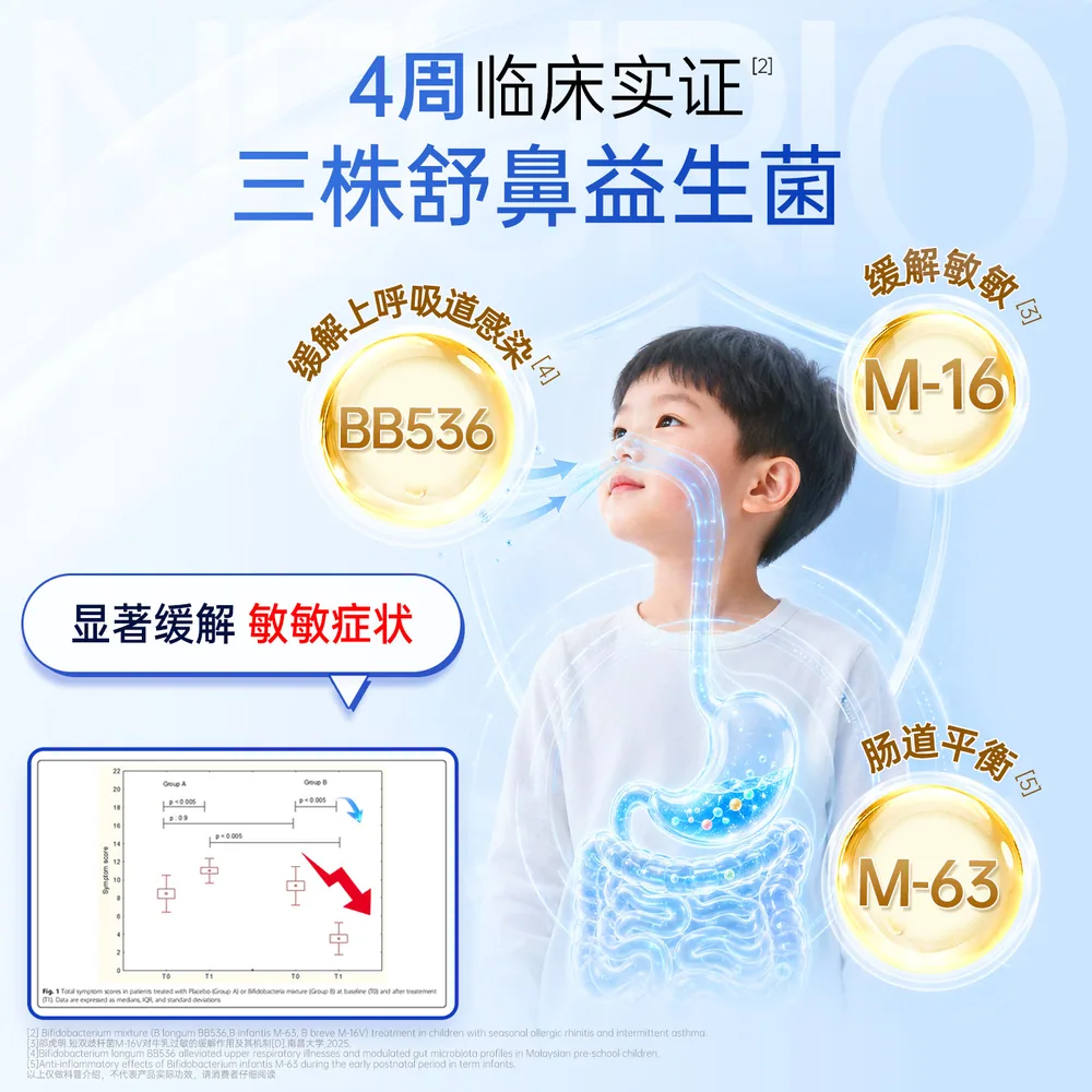 纽瑞优小敏伞益生菌婴幼儿独立条装（细节图 1）