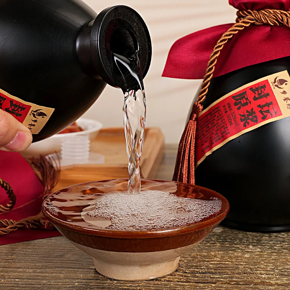 梦鉴坊封坛原浆酒52度500ml六瓶整箱（细节图 1）