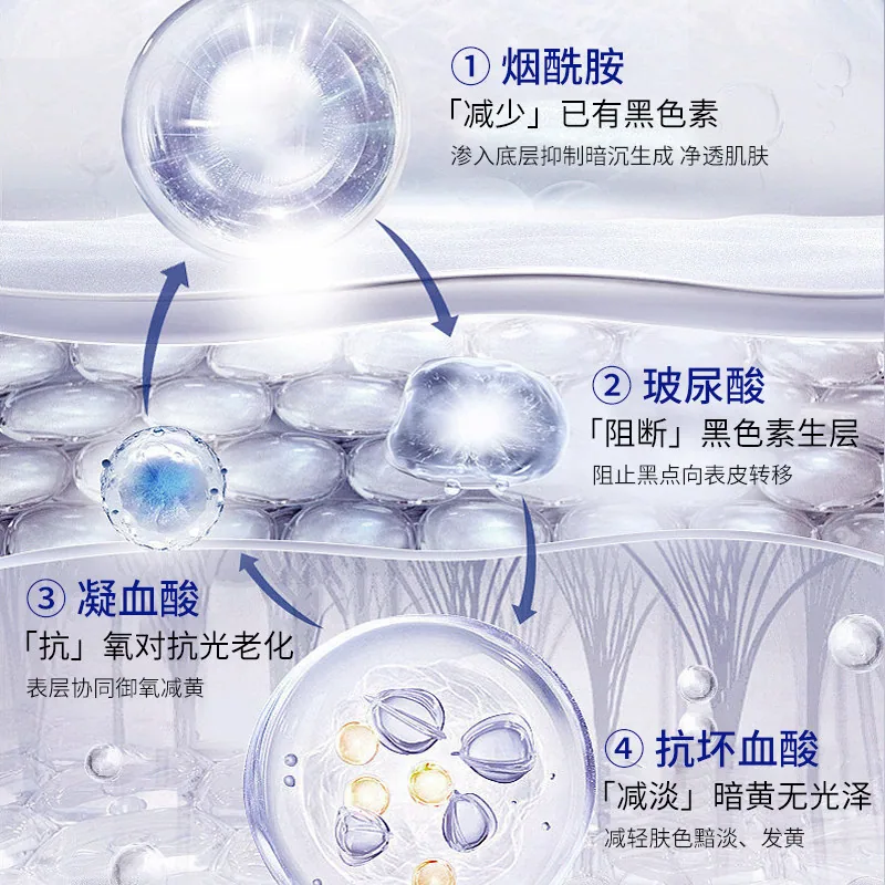 依漾377美白淡斑水乳套盒正装展示（细节图 1）