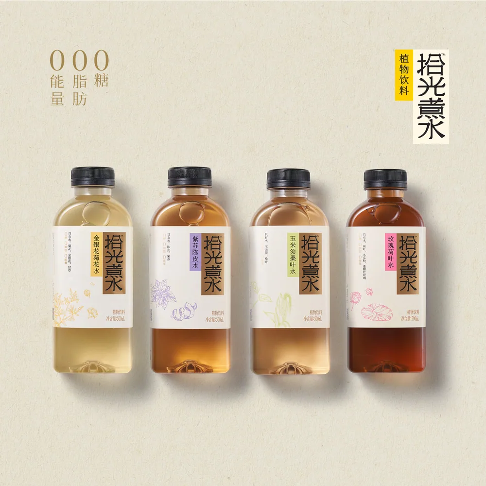 界界乐拾光煮水金银花茶15瓶7500ml整箱（细节图 1）