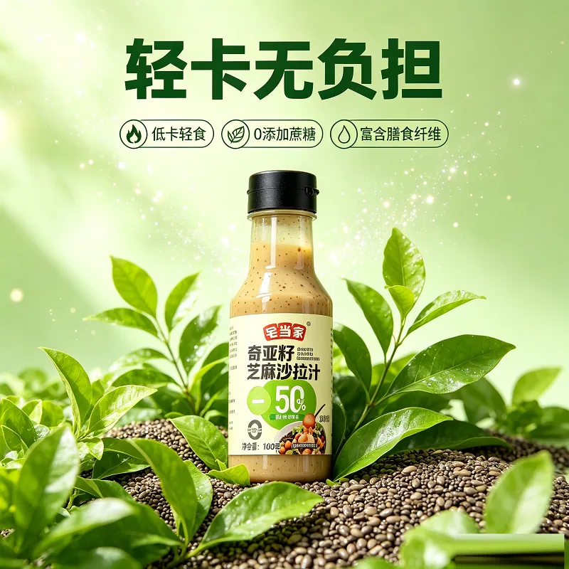 每果镇奇亚籽沙拉汁180g两瓶装（细节图 2）