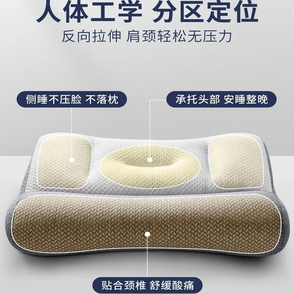 FUANINAIART开学季颈椎助眠护颈枕成人款（细节图 2）