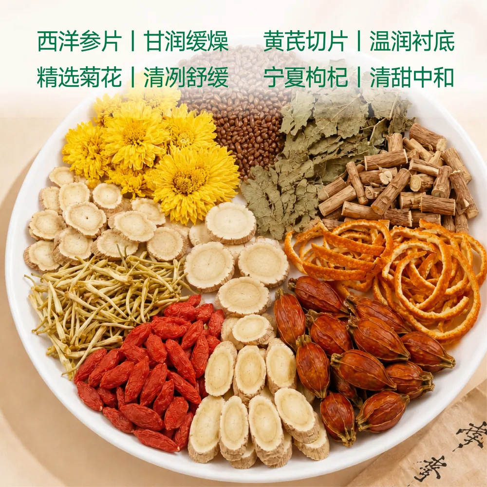 阿养元西洋参菊花枸杞茶独立小袋装（细节图 1）