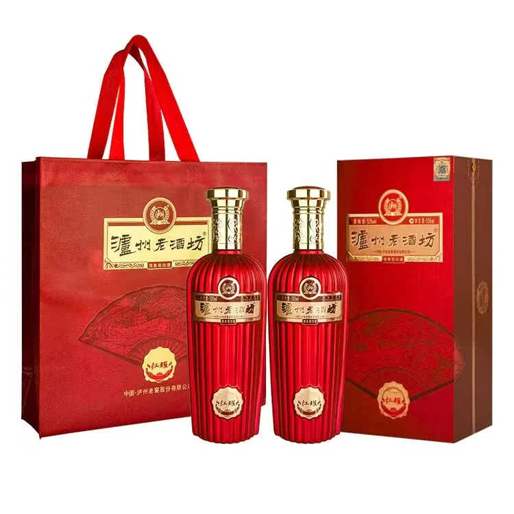 泸州老酒坊红耀52度500ml两瓶礼盒装白酒（细节图 1）