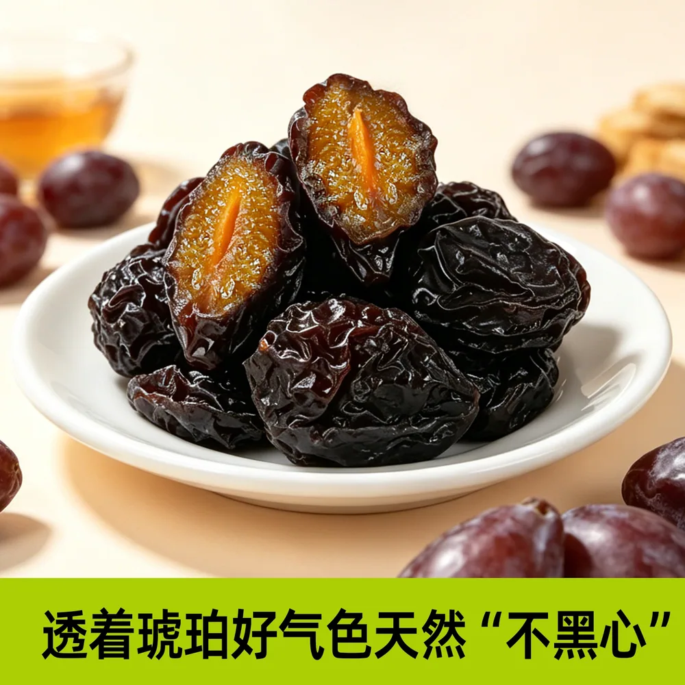小小的我新疆无糖纯西梅干袋装（细节图 2）