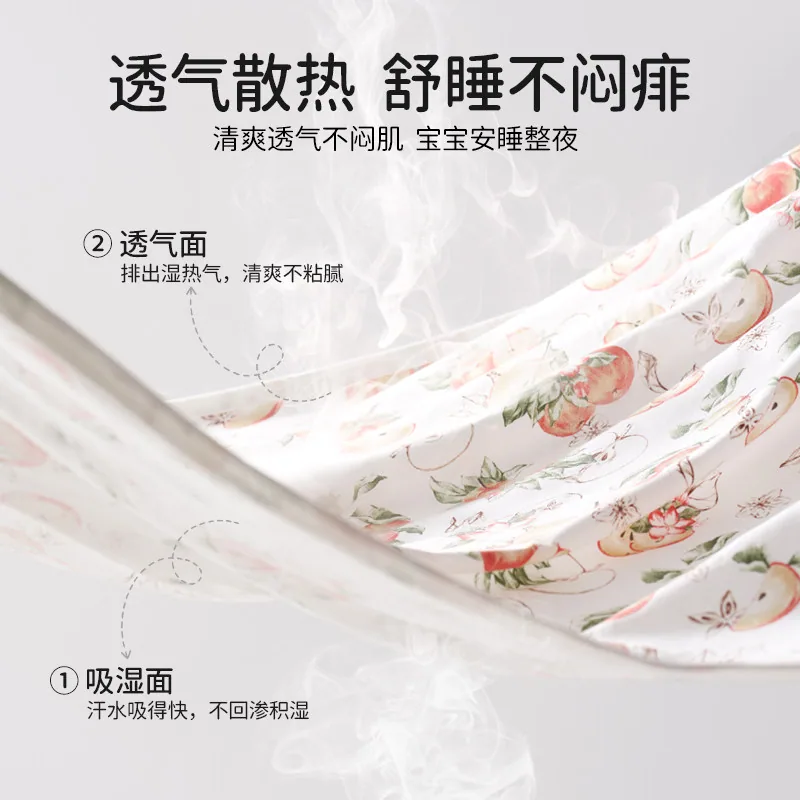 欧孕新生儿纯棉A类春秋薄款防惊跳包被（细节图 2）