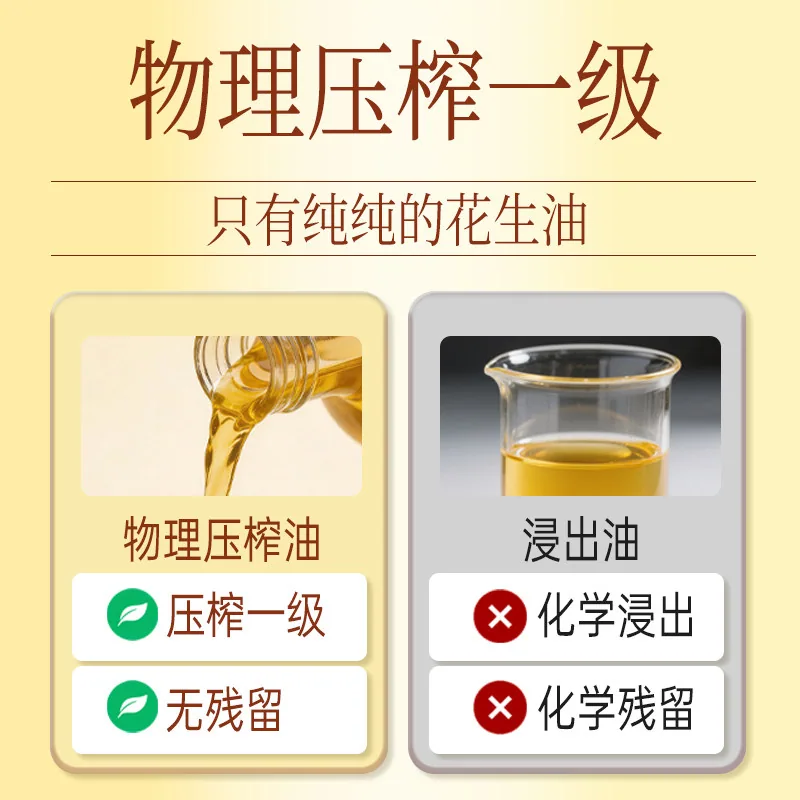中好压榨一级花生油4L桶装（细节图 1）