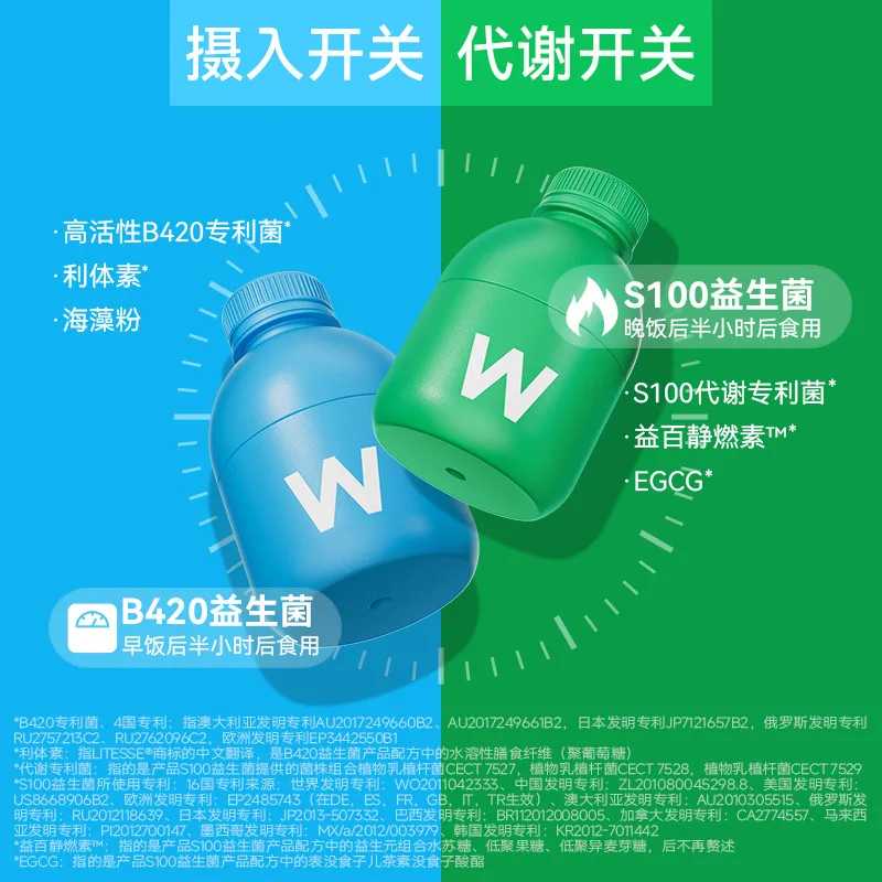 万益蓝WonderLab益生菌数字管理2g*30瓶（细节图 2）