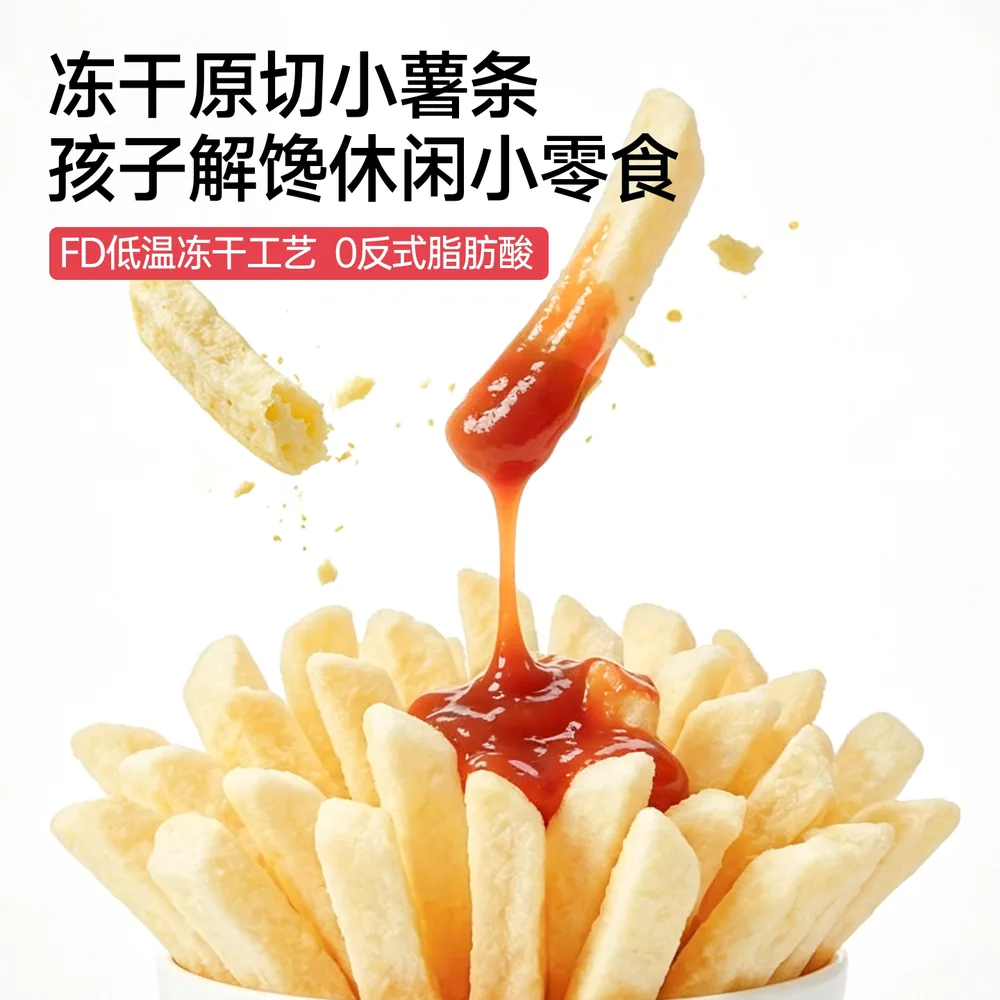 比心妈妈冻干酥脆原切薯条