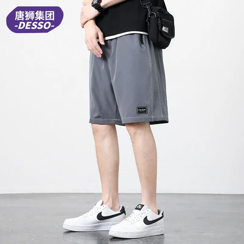 DESSO休闲宽松五分裤速干弹力面料（细节图 2）