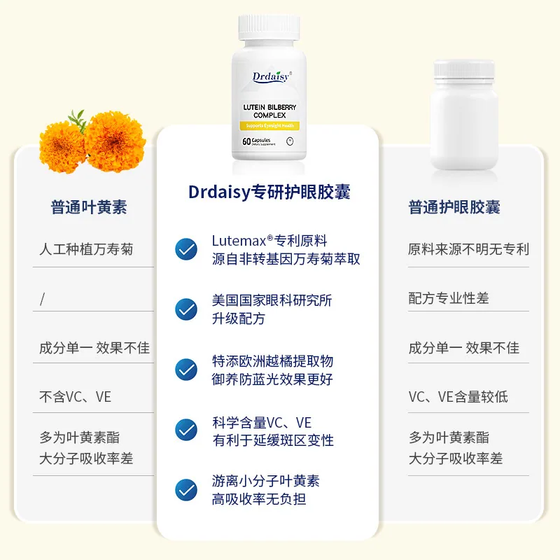 Drdaisy越橘叶黄素胶囊60粒瓶装（细节图 1）