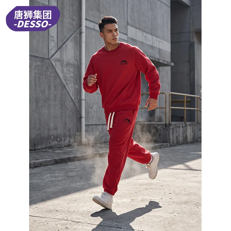 唐狮集团秋冬加绒卫衣男女同款（细节图 1）