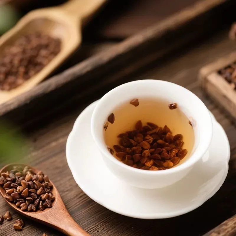 轻山悦色黑苦荞茶罐装250克麦茶熟制（细节图 2）