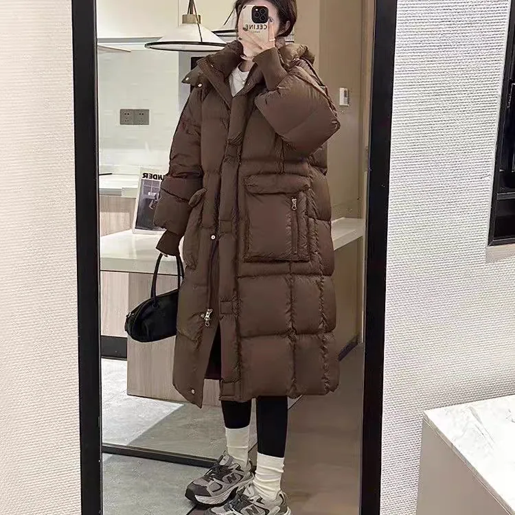 拉夏贝尔羽绒服合集长款短款白鸭绒外套（细节图 2）