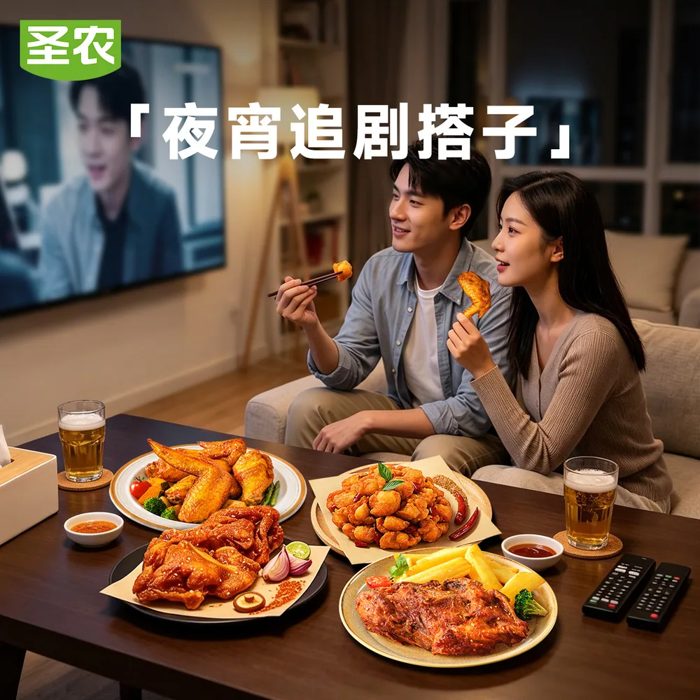 圣农炸鸡任选5件