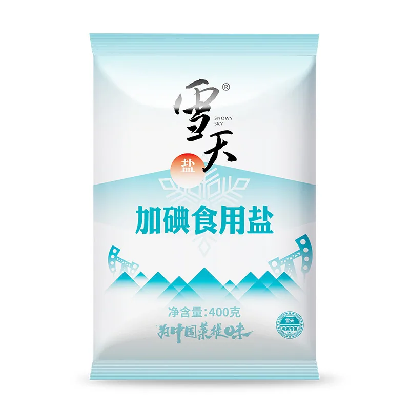 雪天精制食盐400g*7包