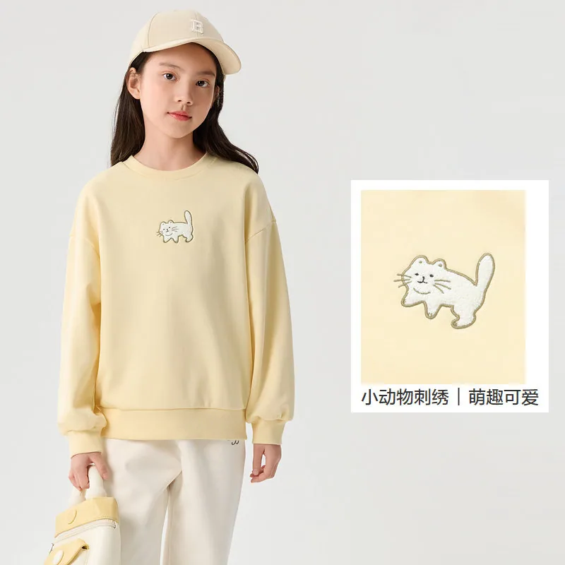 巴拉巴拉女童加绒卫衣裤子2件套（细节图 2）