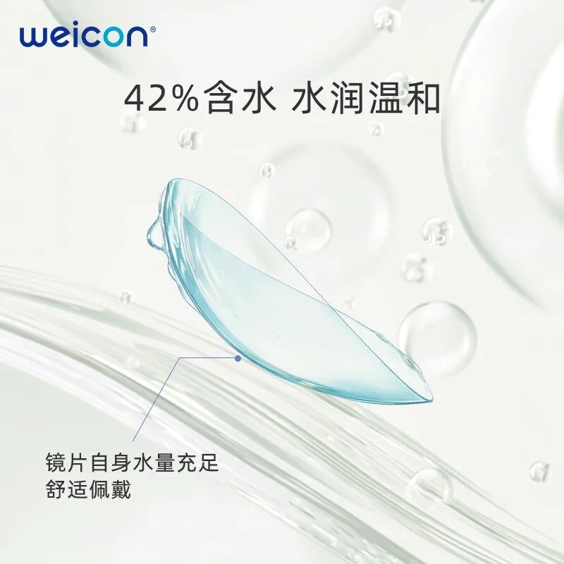 卫康晨曦月抛隐形眼镜2片装（细节图 2）