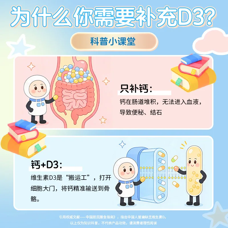 仁和安亲安贝维生素D3软胶囊