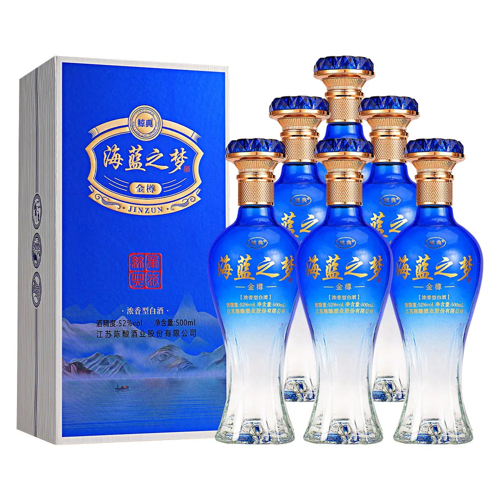 天之蓝系列海蓝之梦52度6瓶礼盒