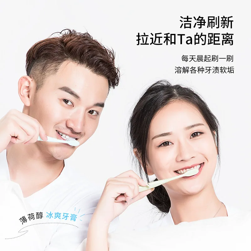 致朵薄荷醇清新凉爽牙膏3支装